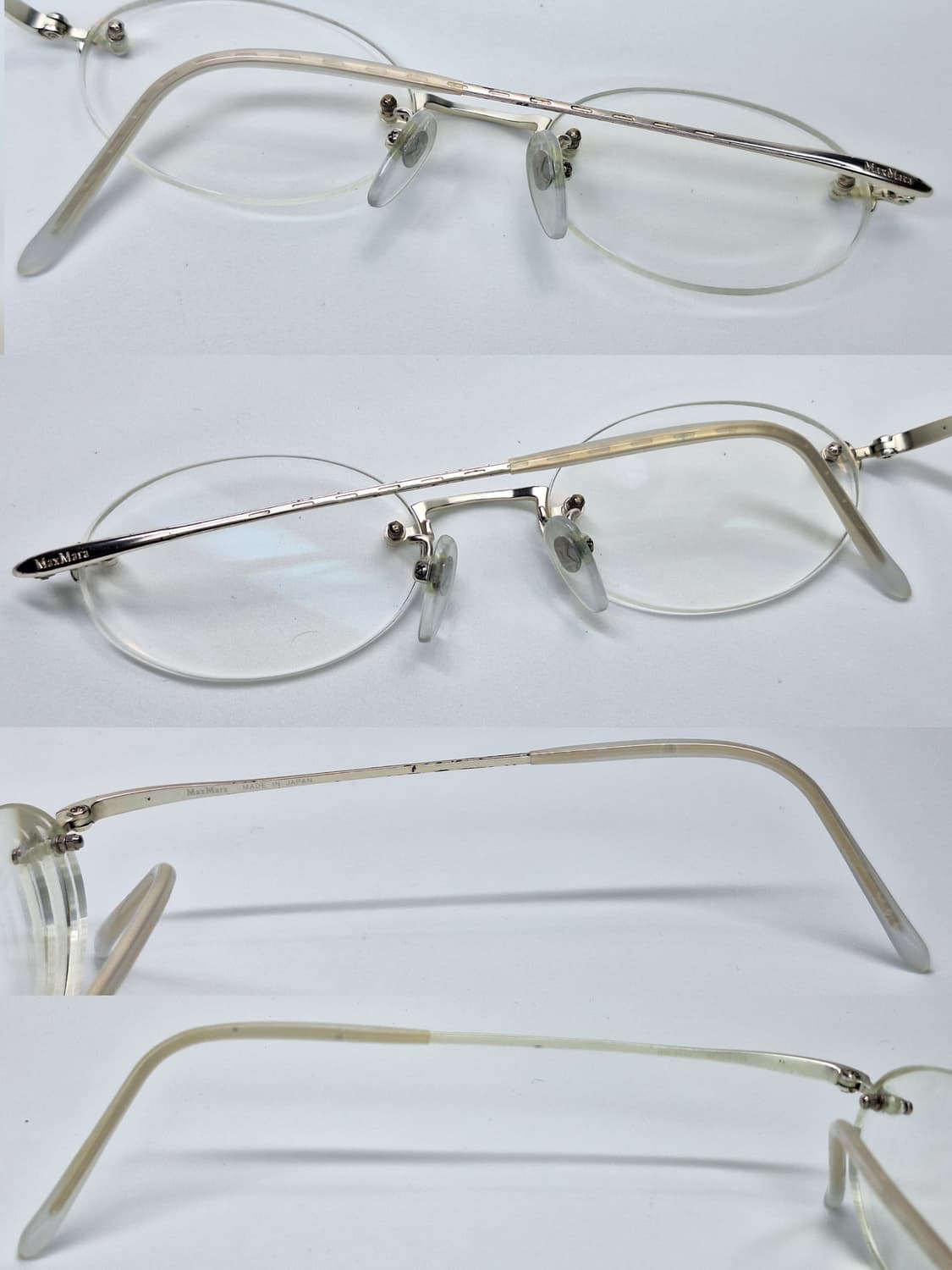 막스마라 Max Mara MM-811J 무테 안경테 일본 제조 수입 패션 상품이미지5