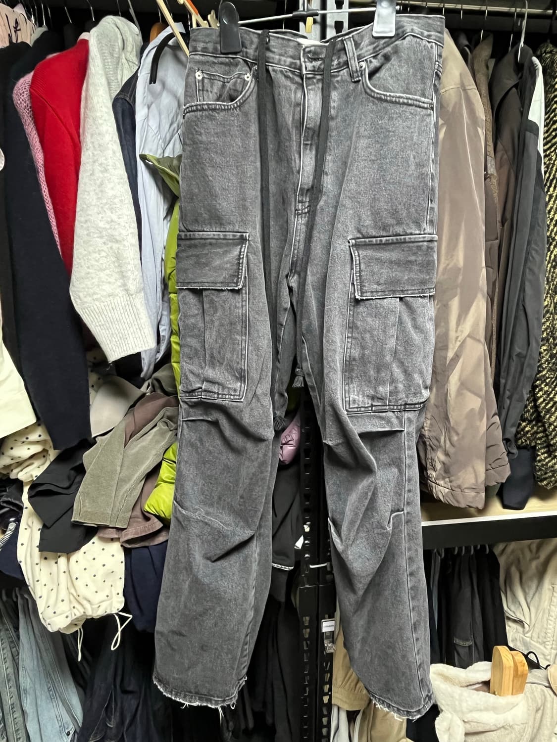 seo 카고 데님팬츠 상품이미지1