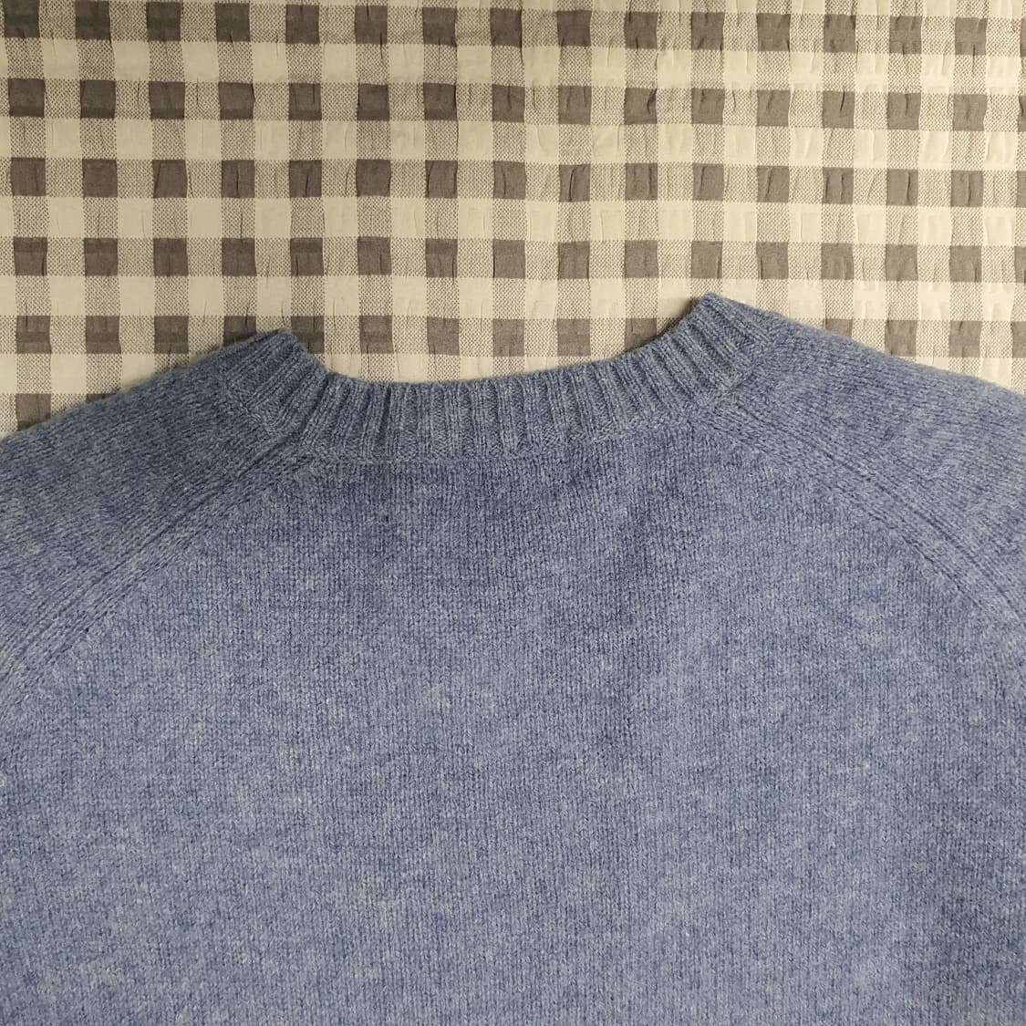 유니클로 울100 긴소매 니트 남자95 상품이미지6