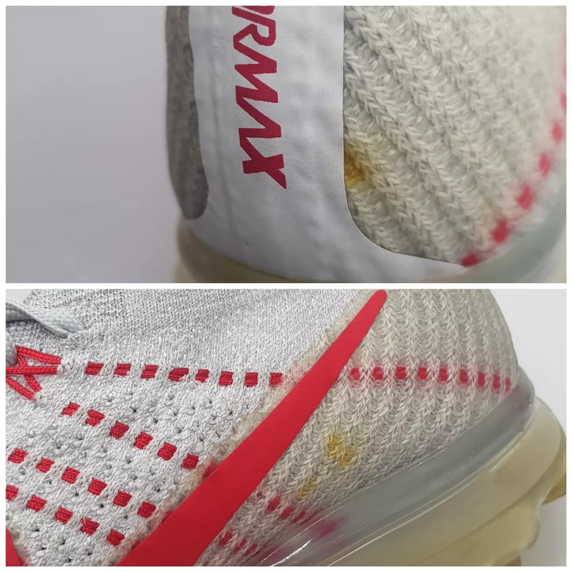 [나이키] 베이퍼맥스 플라이니트 OG 퓨어레드 상품이미지9