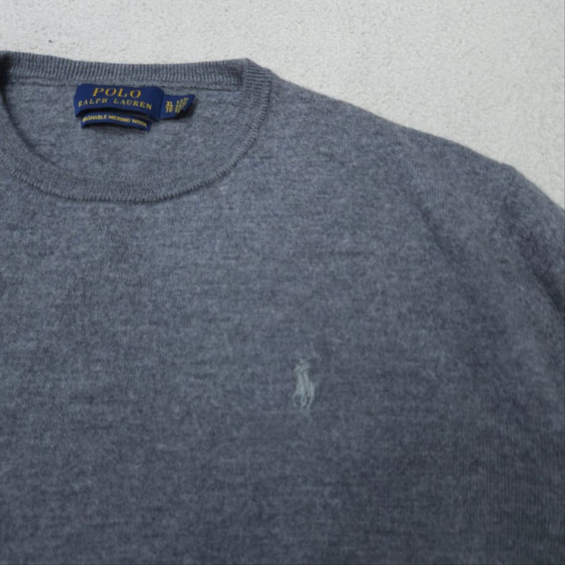 폴로 랄프 로렌 신형 메리노울 니트 XL 상품이미지4
