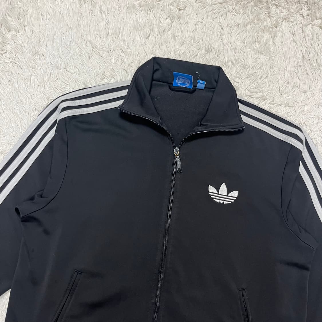 Adidas black vintage Firebird jersey 상품이미지5