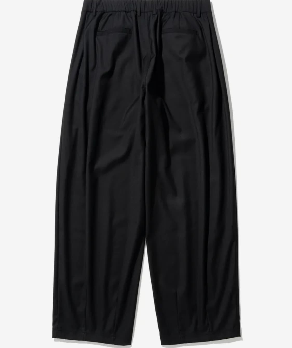 낫포너드 블랙 와이드 슬랙스 상품이미지4