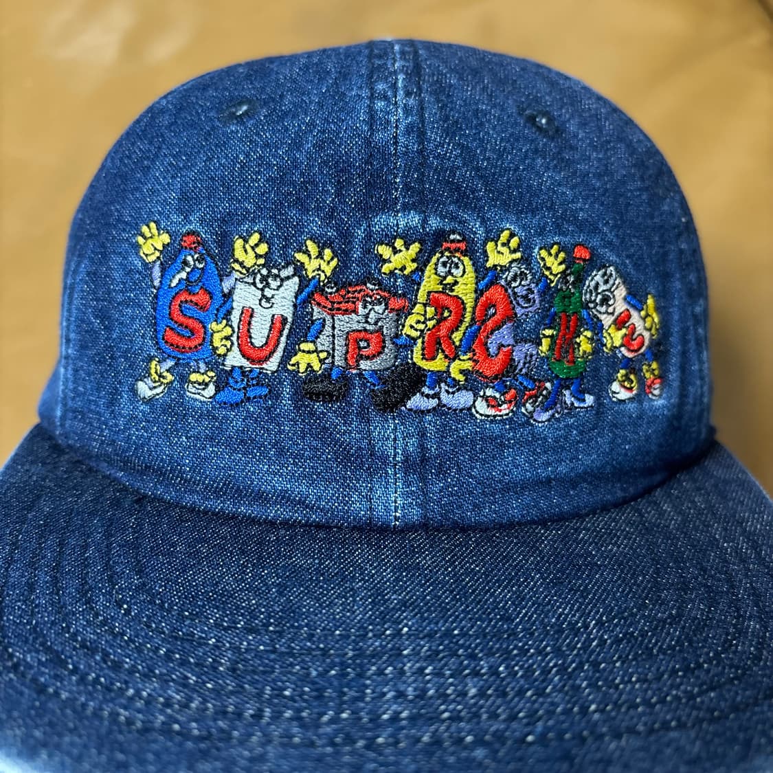 슈프림 6패널 볼캡 모자 비틀즈 프렌즈 데님 상품이미지8