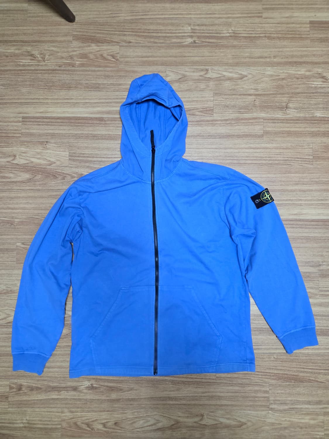 스톤아일랜드 블루 후드집업 XL 상품이미지1