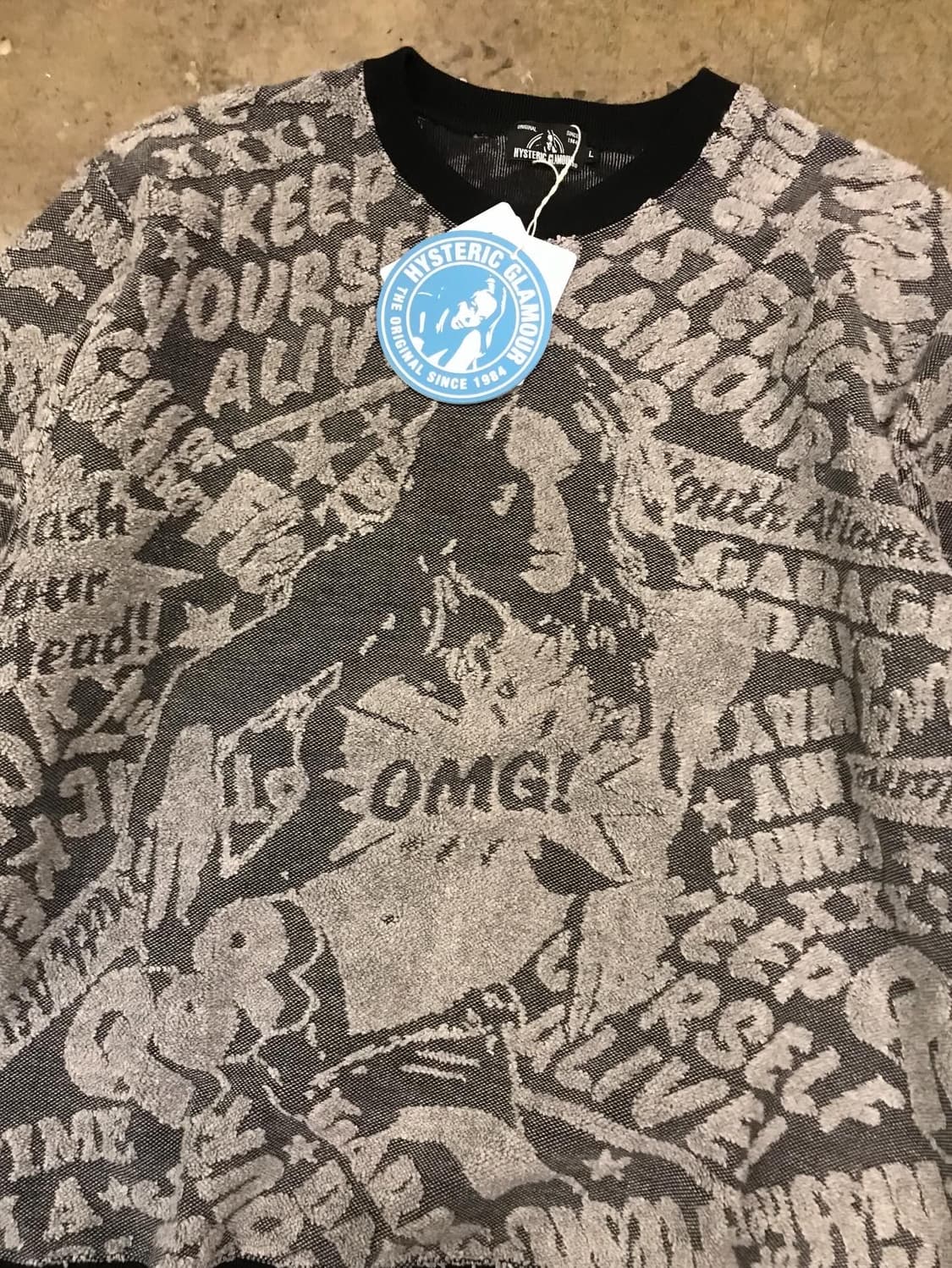 Hysteric Glamour Jacquard Logo Knit 상품이미지7