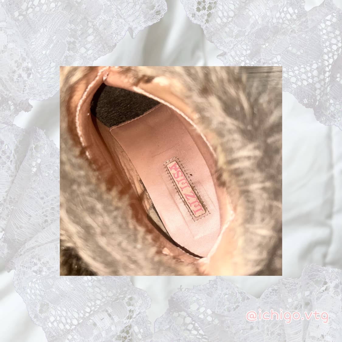 리즈리사 퍼 리본 부츠 히메갸루라떼갸루 상품이미지7