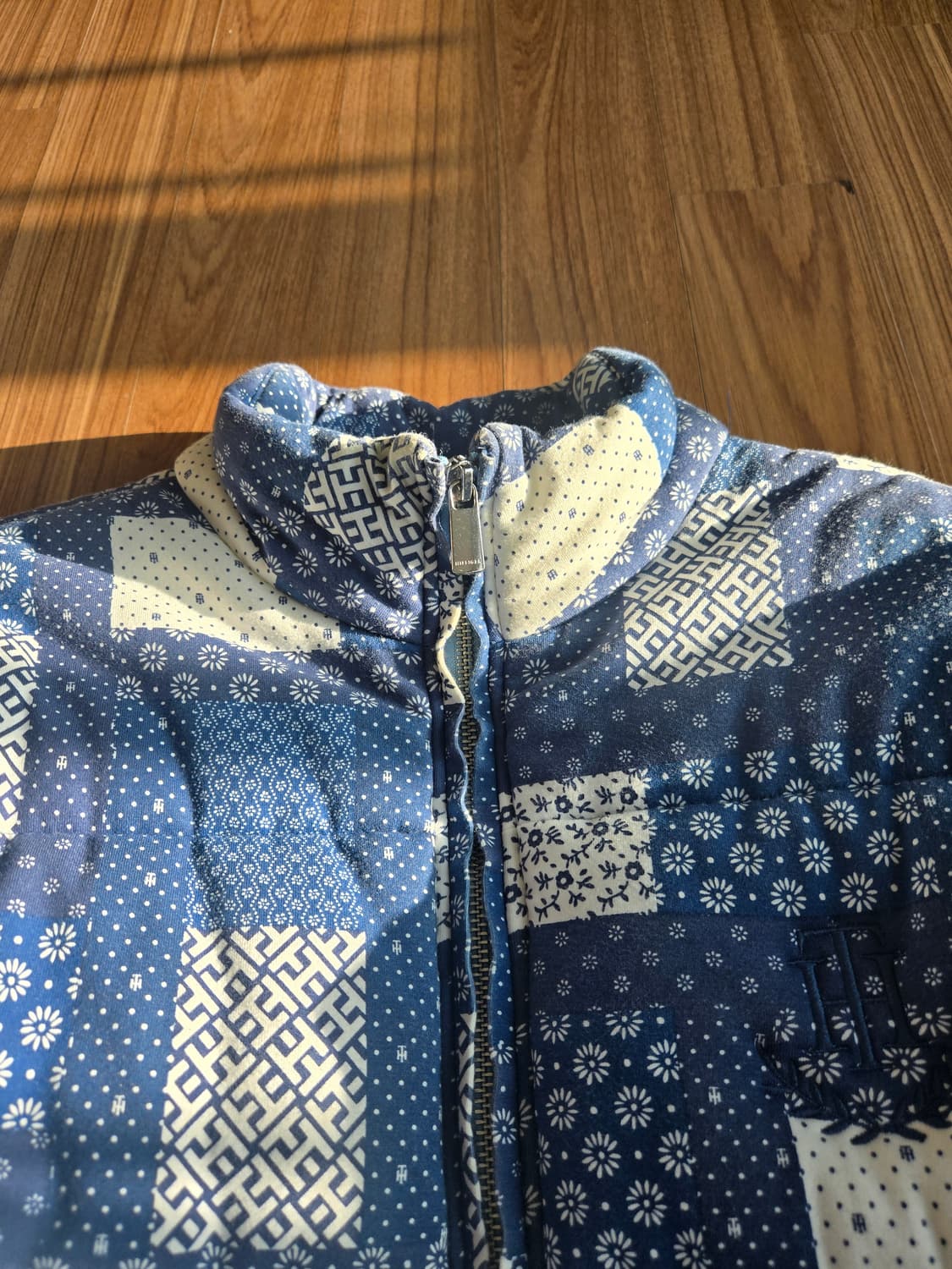 타미힐피거 패치워크 여성 패딩 점퍼 상품이미지3