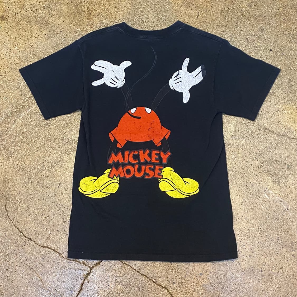 미국 빈티지 디즈니 미키마우스 프린팅 반팔티 상품이미지5