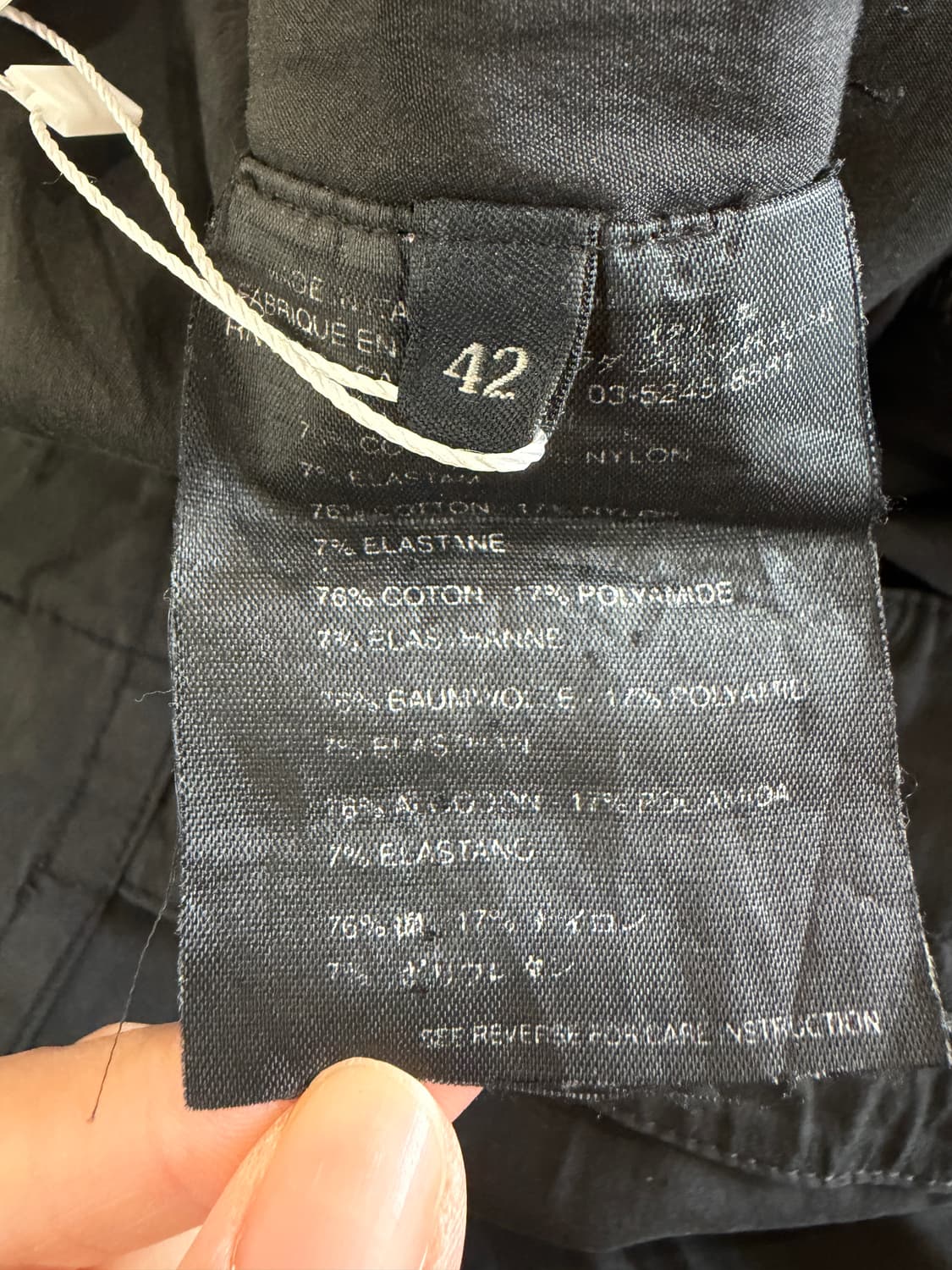 프라다 프론트 슬릿 스커트 상품이미지8