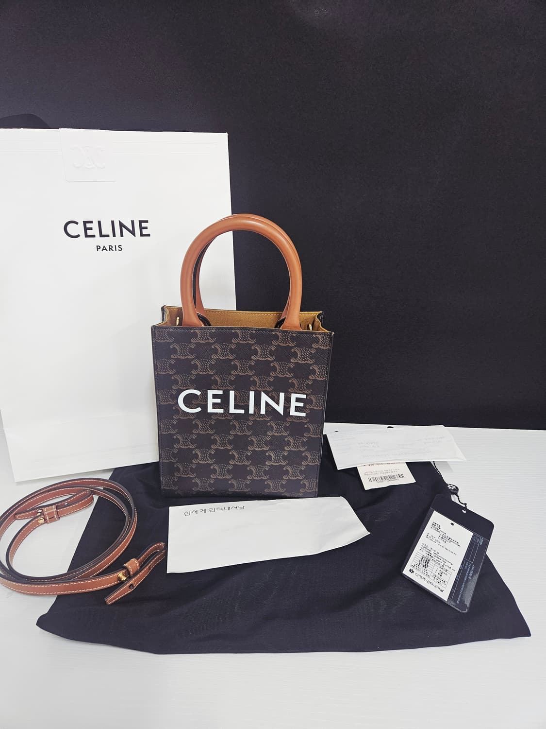 셀린느 카바스백 미니 (상태매우좋음) 상품이미지1