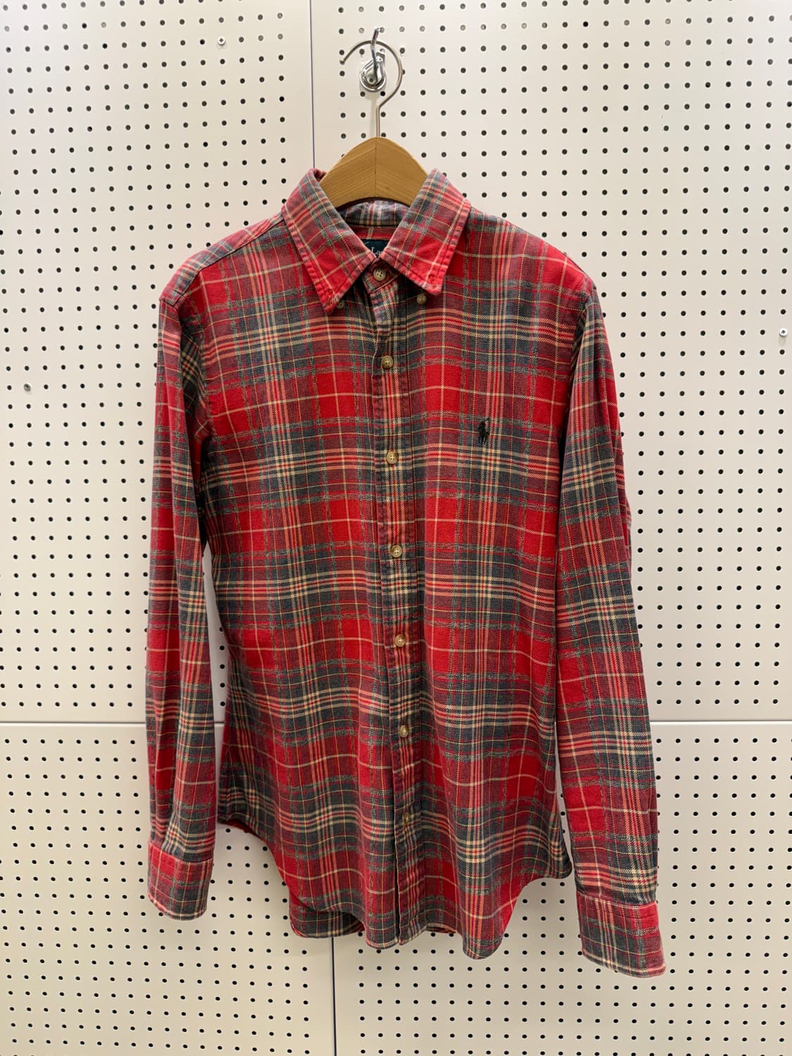 폴로 랄프로렌 포니 로고 체크 셔츠 U1022 상품이미지2