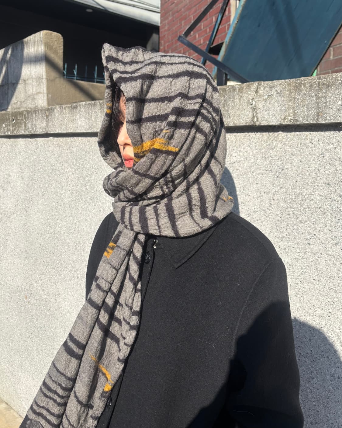 캐피탈 울 스톨 머플러 상품이미지7