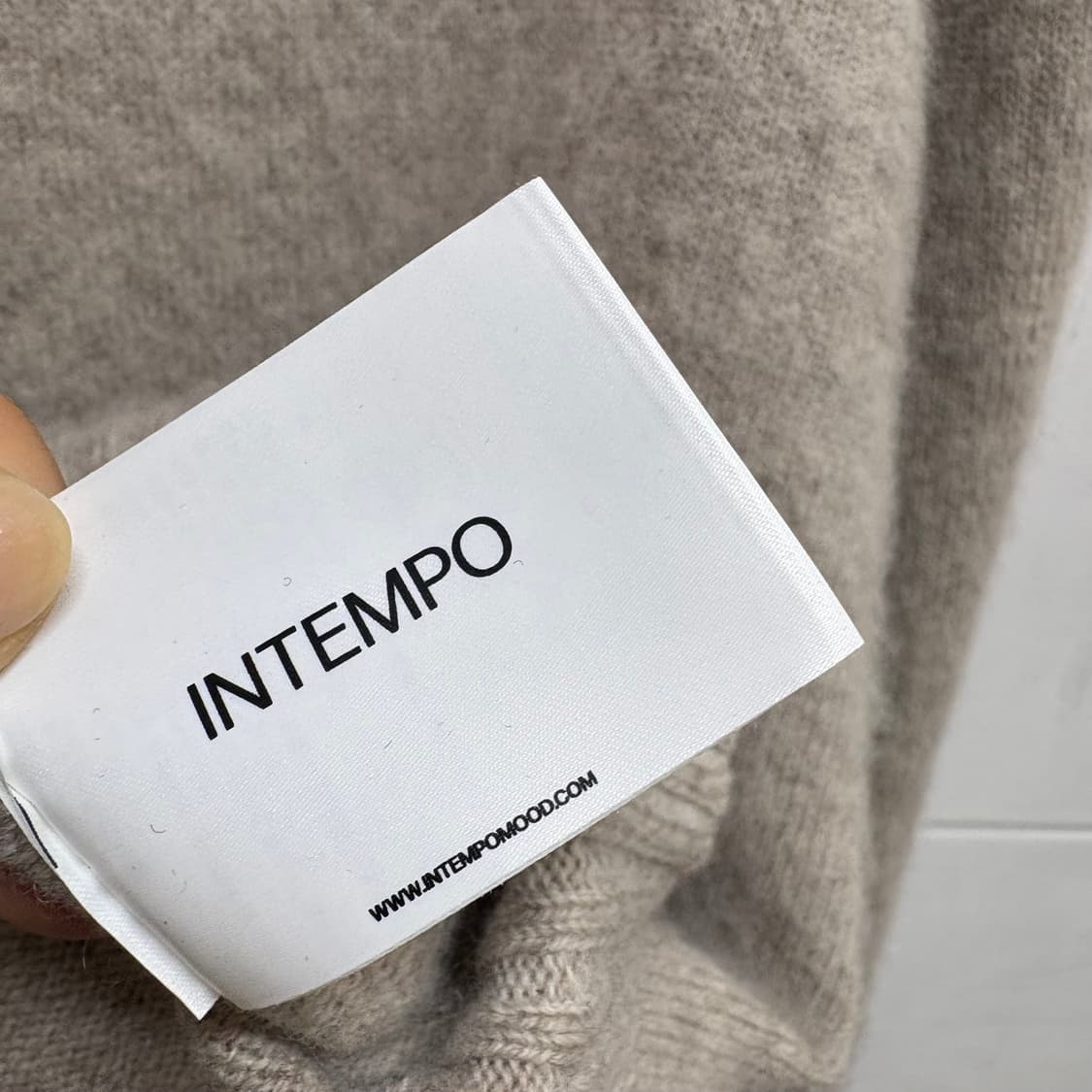 INTEMPOMOOD 인템포무드 쉐기독 울 니트 L 상품이미지4