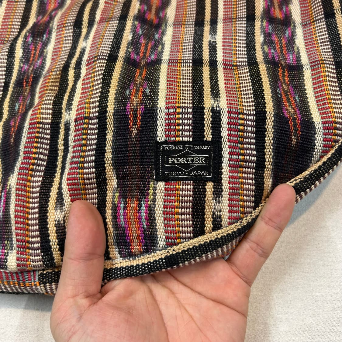 요시다포터 x 빔즈 x 아르테사니아 라운드 숄더백 상품이미지2