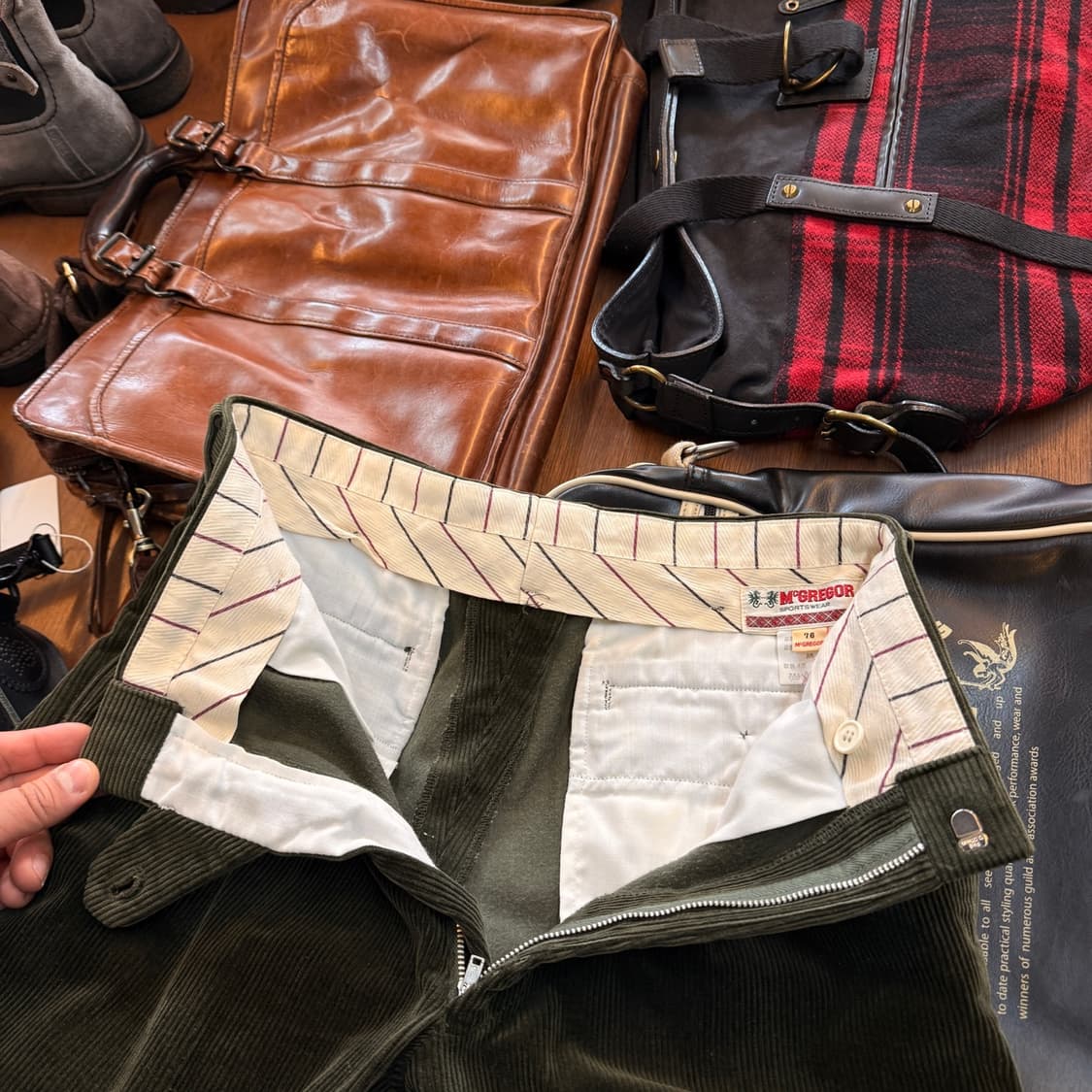 맥그리거 코듀로이 팬츠 28 29 클래식 핏 상품이미지8