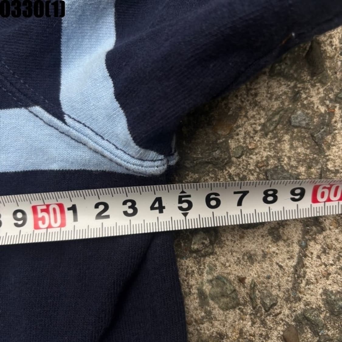 폴로 스트라이프 카라티 남색 하늘 네이비 상품이미지6