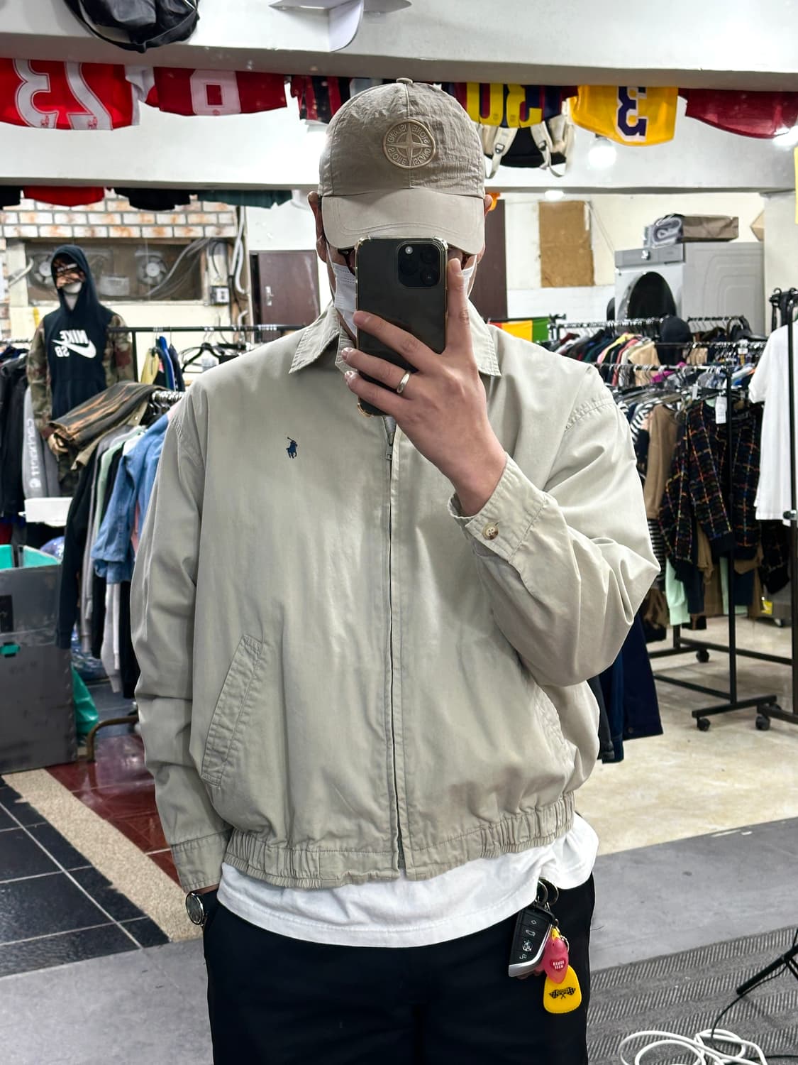  폴로 블루종 치노자켓 베이지 M 상품이미지8