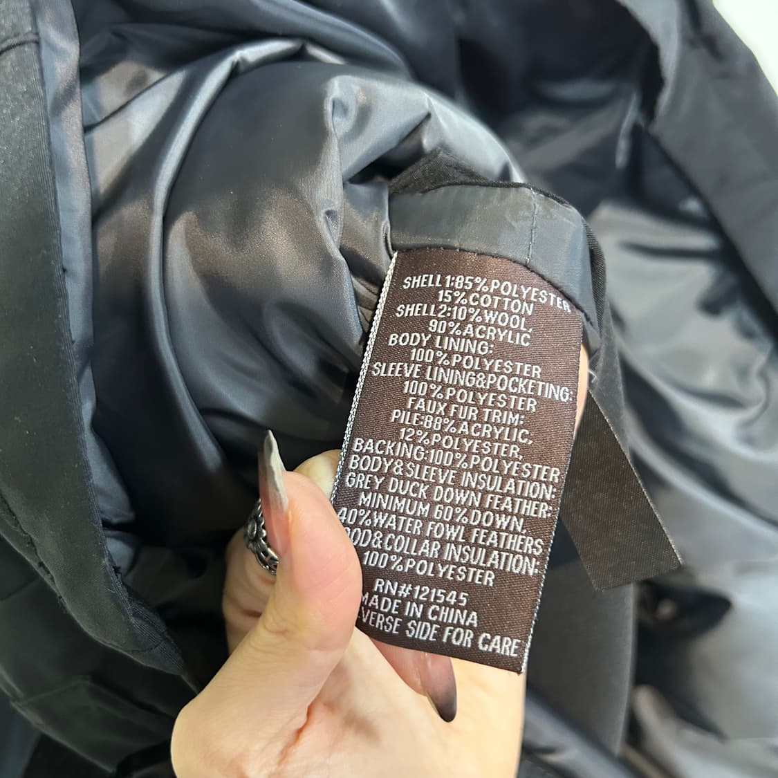 마이클코어스 남성 후드 파카 코트 M 100정도 상품이미지5