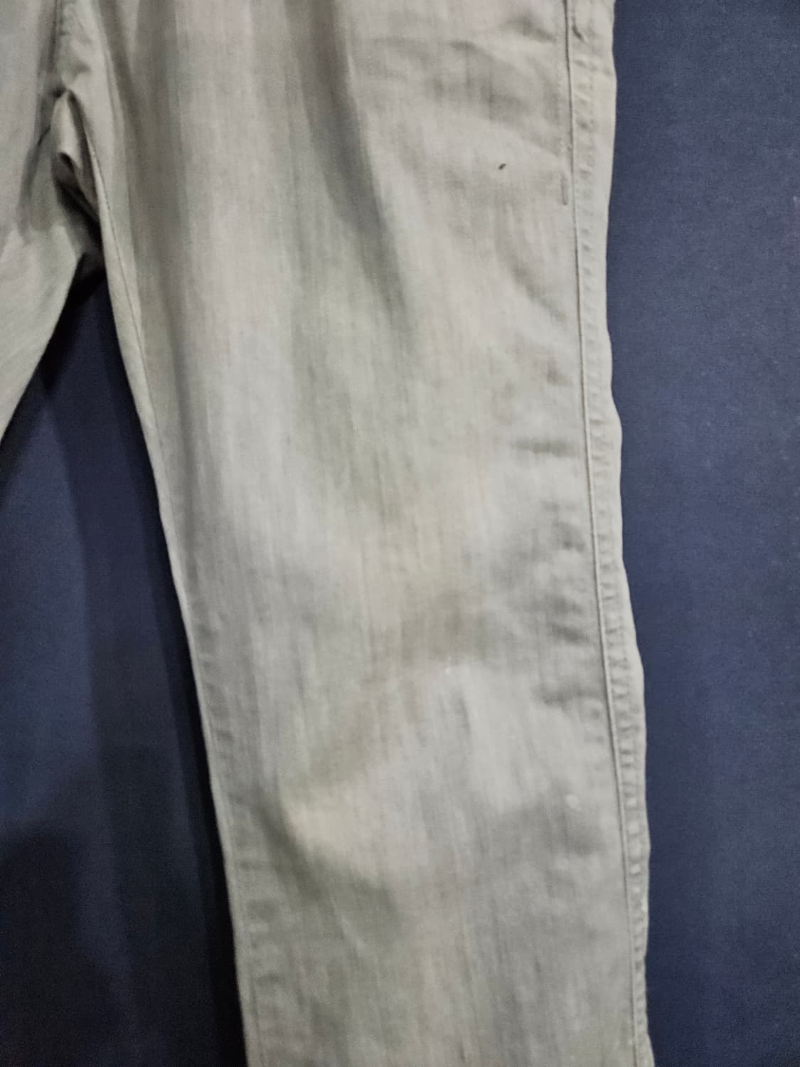 지 제냐 그레이 남성 슬림핏 허리 32 데님팬츠  상품이미지5