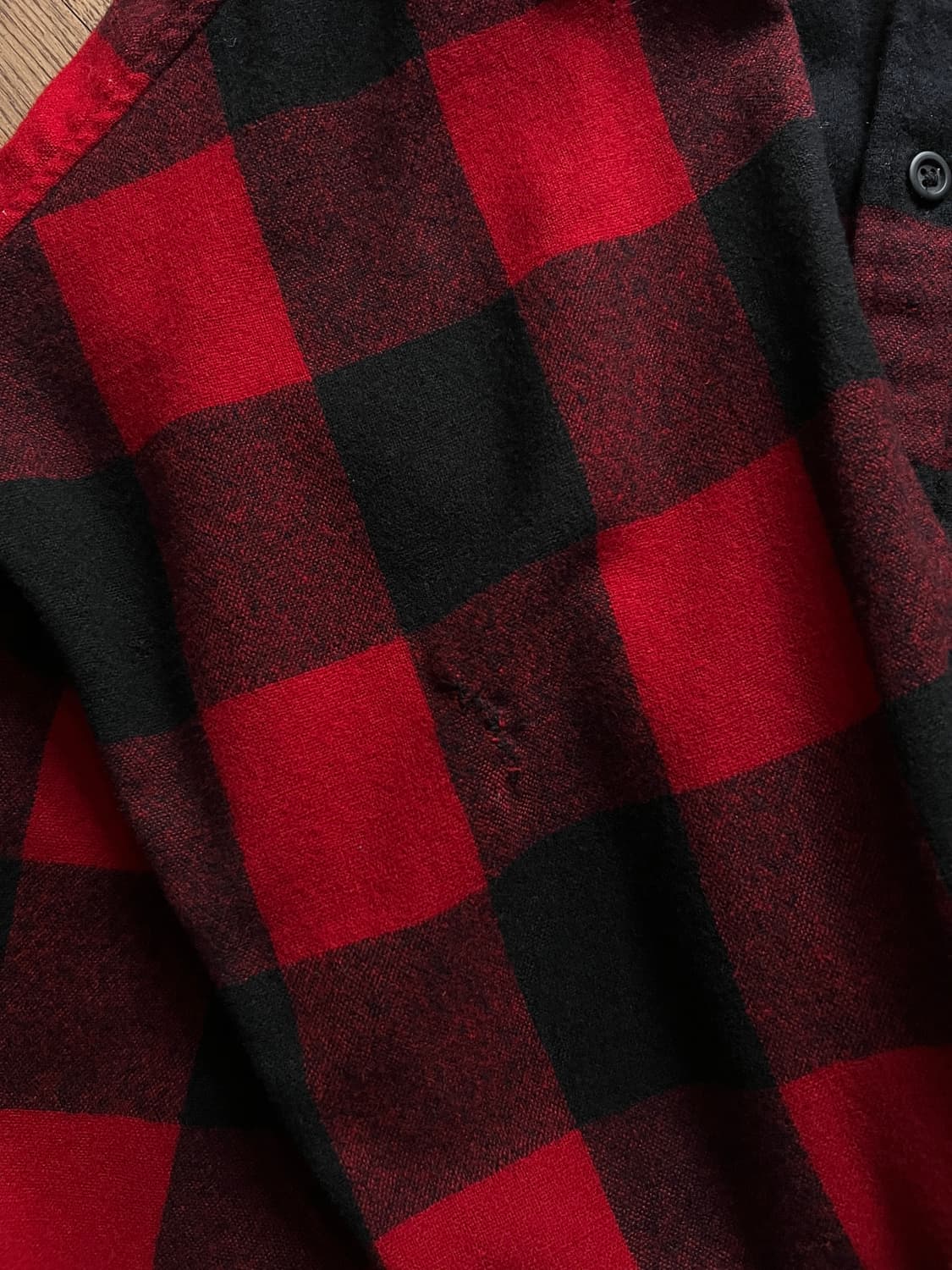 [M]펜들턴 USA 버팔로 체크 퓨어 버진 울 셔츠 상품이미지5