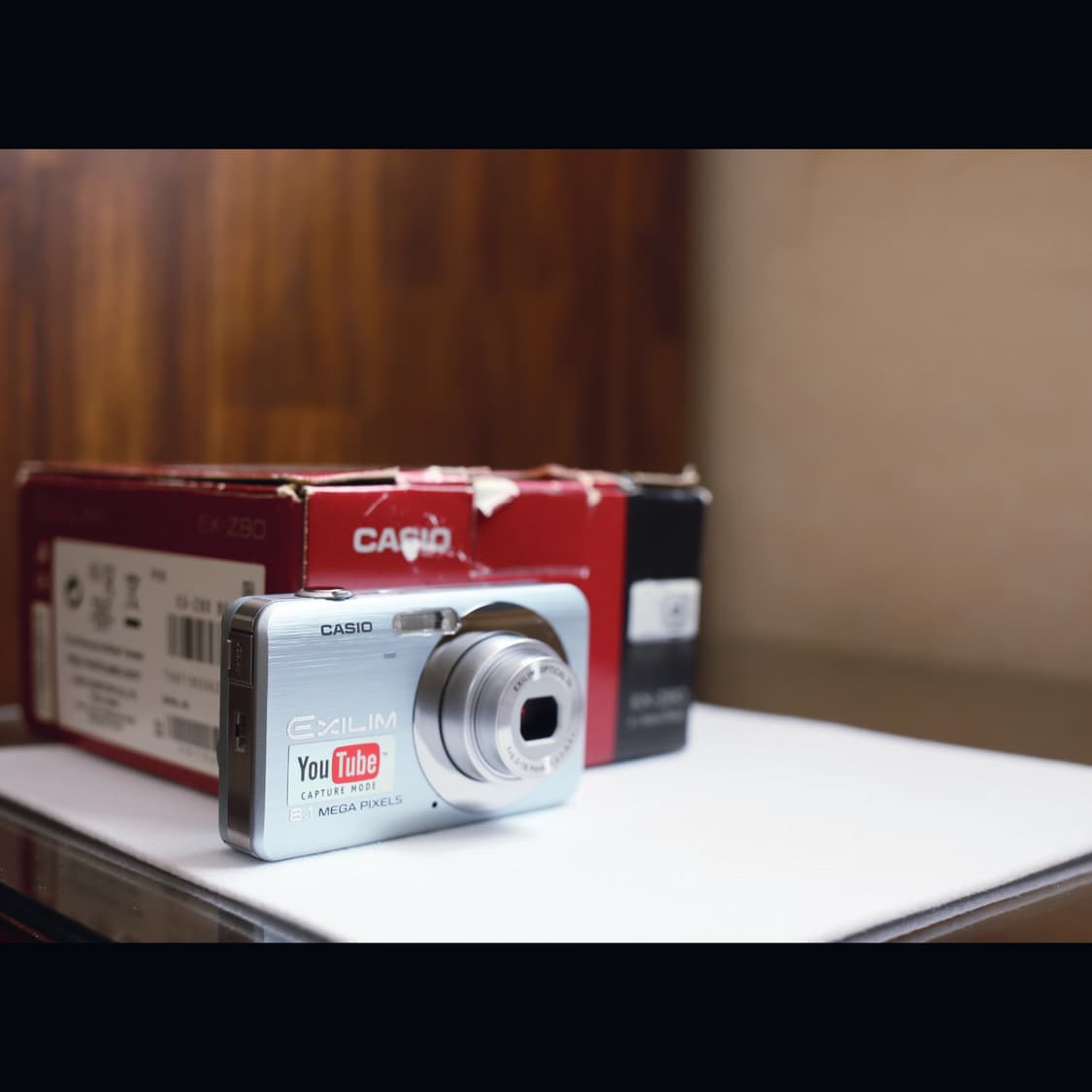 레어<준 민트급><한글>카시오 엑슬림 Z80 라이트블루 빈티지 디카 상품이미지2