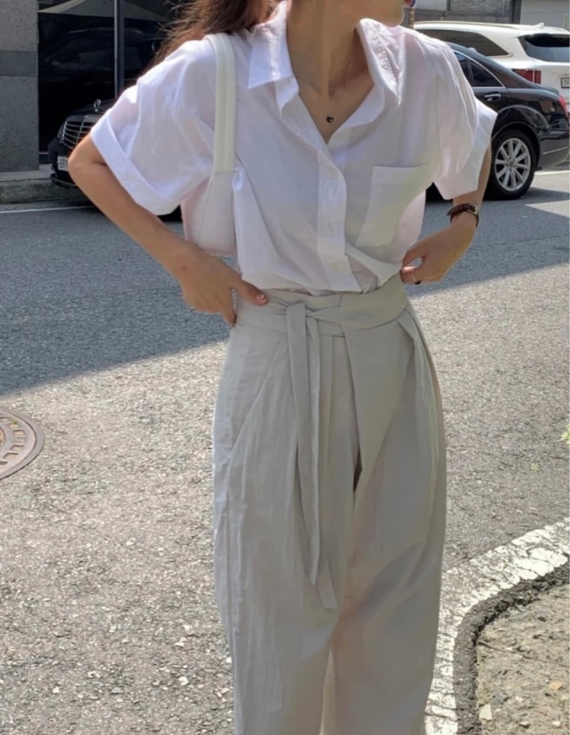 그랑블룸 나일론슬랙스m 상품이미지6