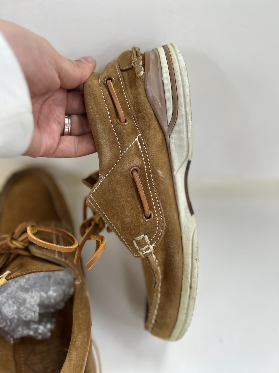 VISVIM 올드비즈빔 베이지 스웨이드 호크니 270 상품이미지8