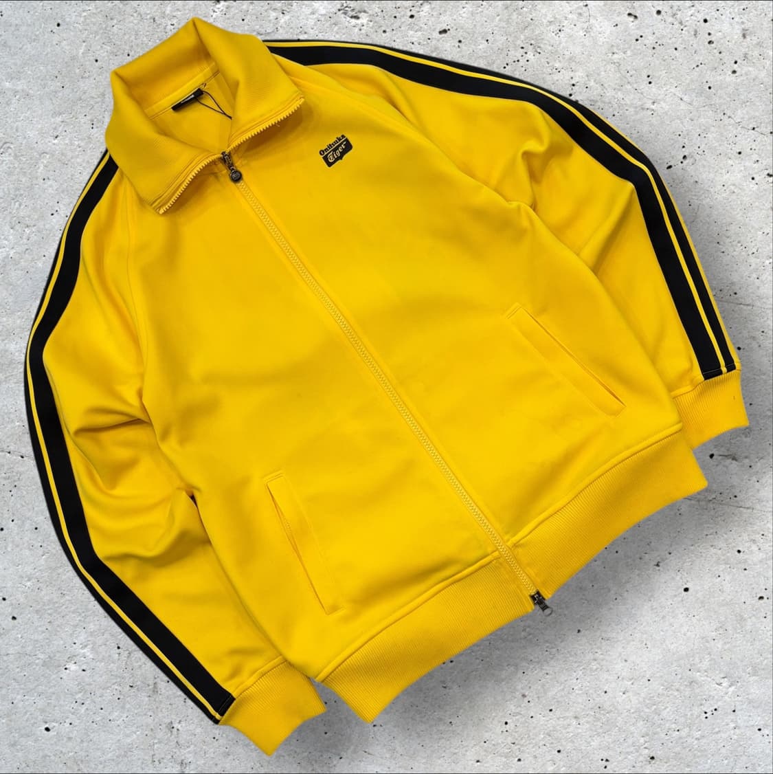 [L] 오니츠카타이거 옐로우 호랑이 자켓 트랙탑 져지 B753 상품이미지2