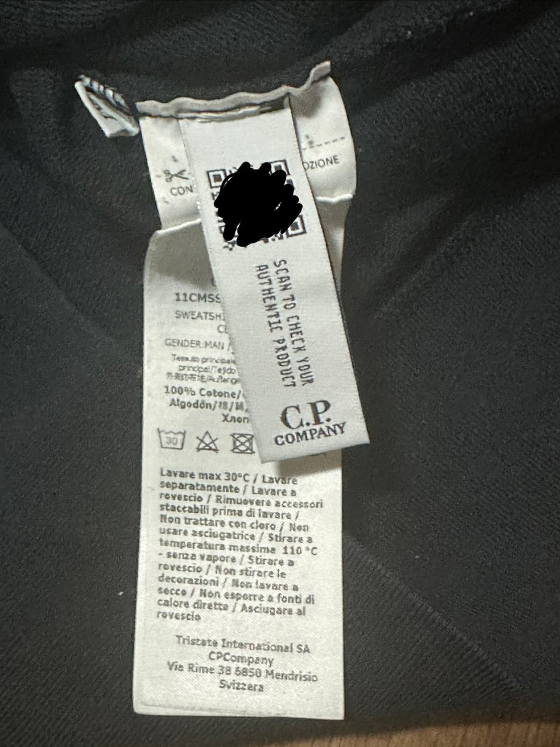 90~100) CP컴퍼니 렌즈 후드집업 정품 상품이미지6