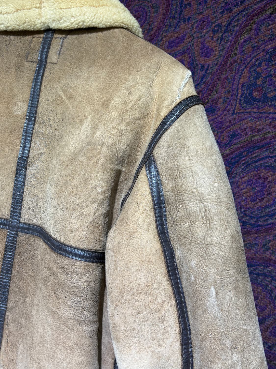 Avirex b-3 폭격기 무스탕 시어링자켓 상품이미지5