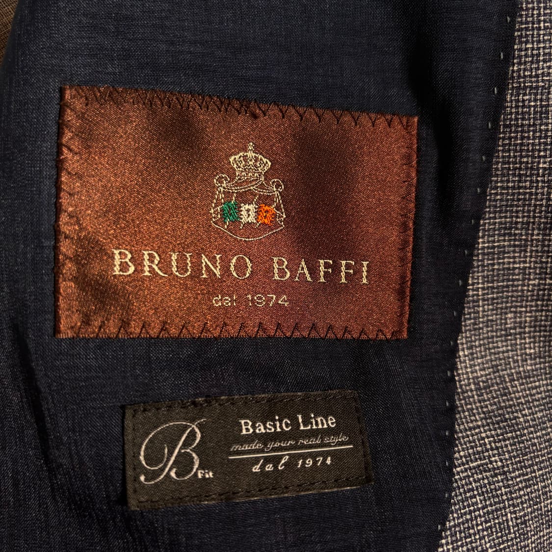 브루노바피 100 캐주얼 콤비 자켓 린넨 느낌  상품이미지7