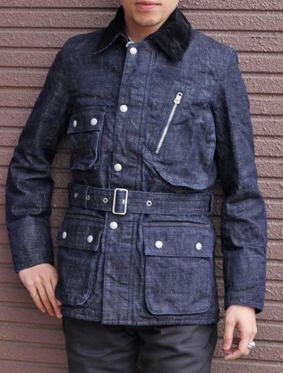 제라도 데님 비데일 자켓 L 상품이미지2