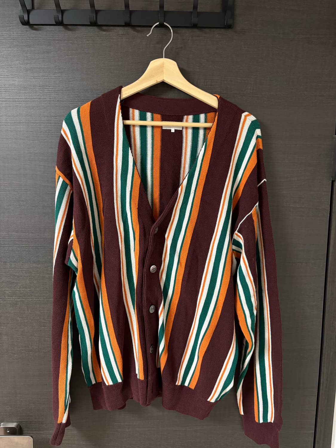 빔즈 - L 멀티 스트라이프 가디건 상품이미지2