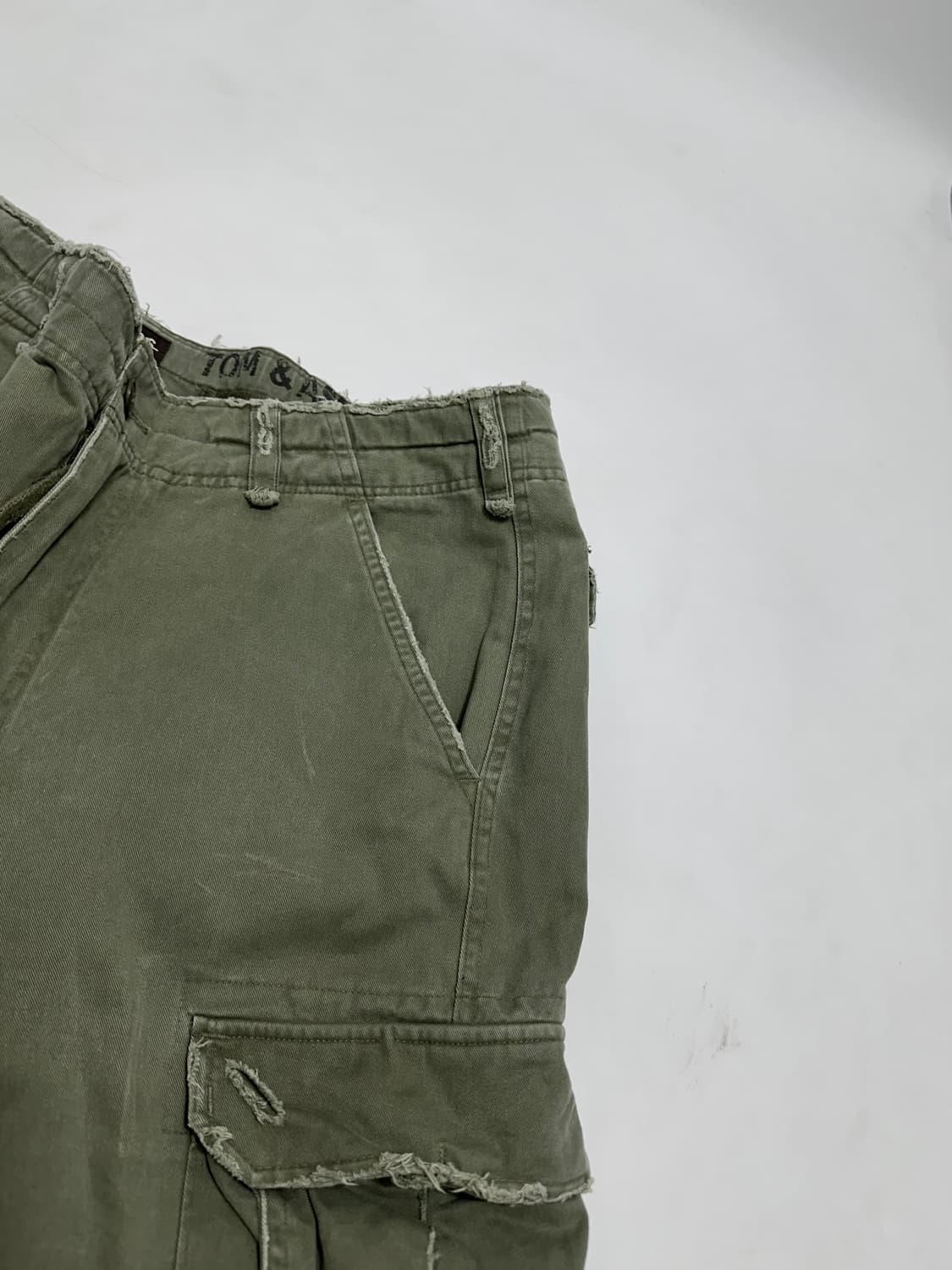 tom & ashley 빈티지 카고 쇼츠 하프팬츠 반바지 상품이미지3