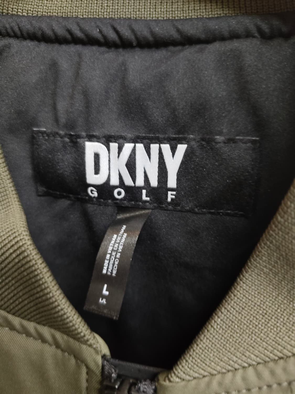 L) DKNY GOLF ma-1 점퍼 팝니다 상품이미지4