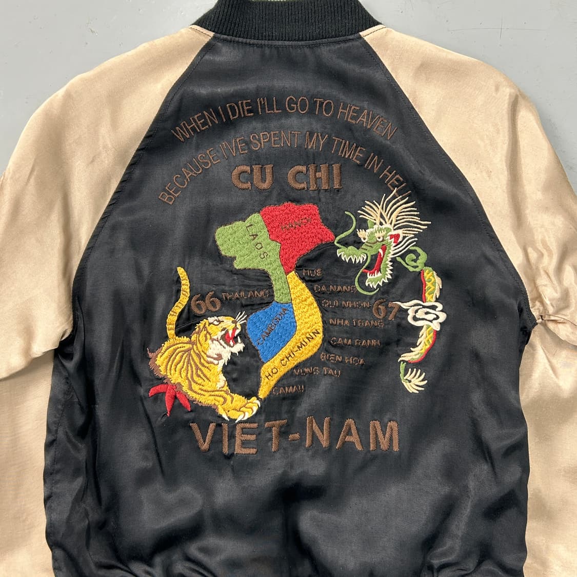 휴스턴 베트남전 리버시블 수베니어 자켓  상품이미지6