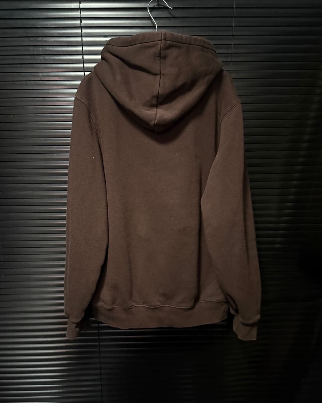 디키즈 브라운 갈색 기모 안감 후드 후디 스웻 셔츠 L 100 로고 자수 상품이미지8