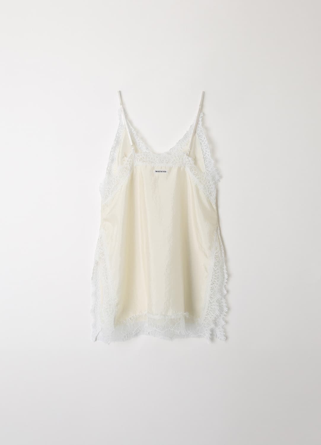 르바(LEVAR) Silky Lace Layered Slip Top 상품이미지3