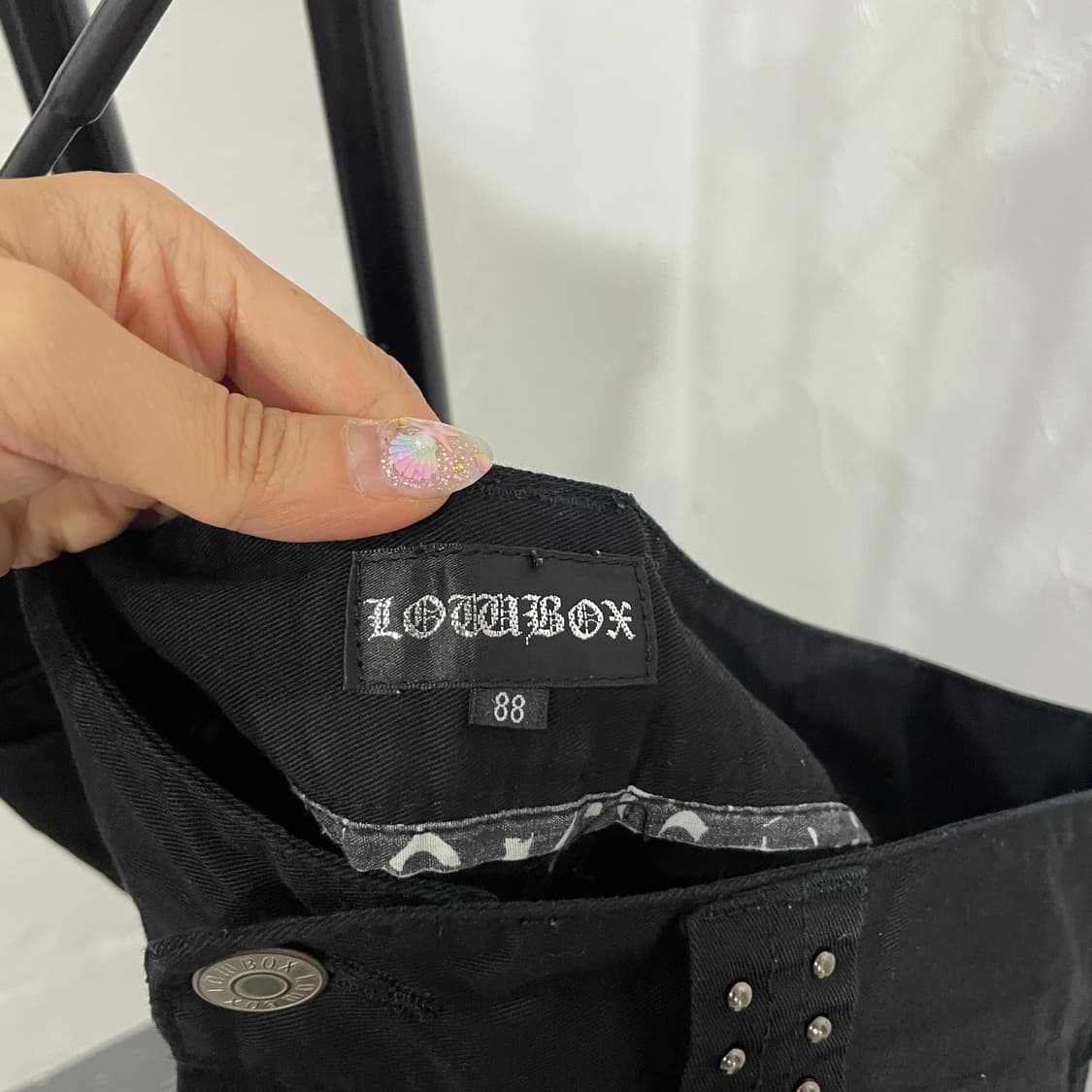 펑크 디테일 와이드 팬츠 상품이미지7