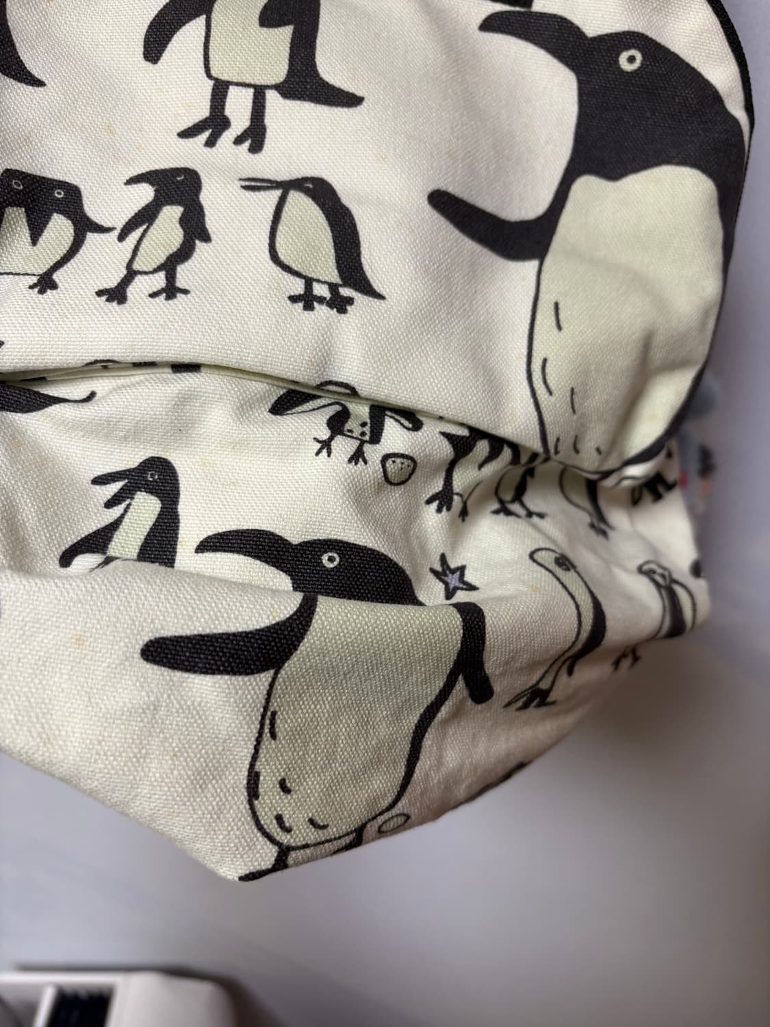 bohemians 와글와글 펭귄 백팩 가방 모리걸 일본 빈티지 코디 도트 상품이미지3