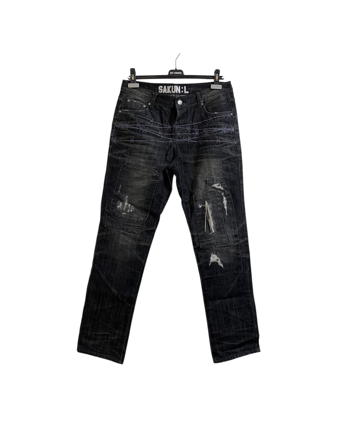 [L] 사쿤 철조망 데님 상품이미지1