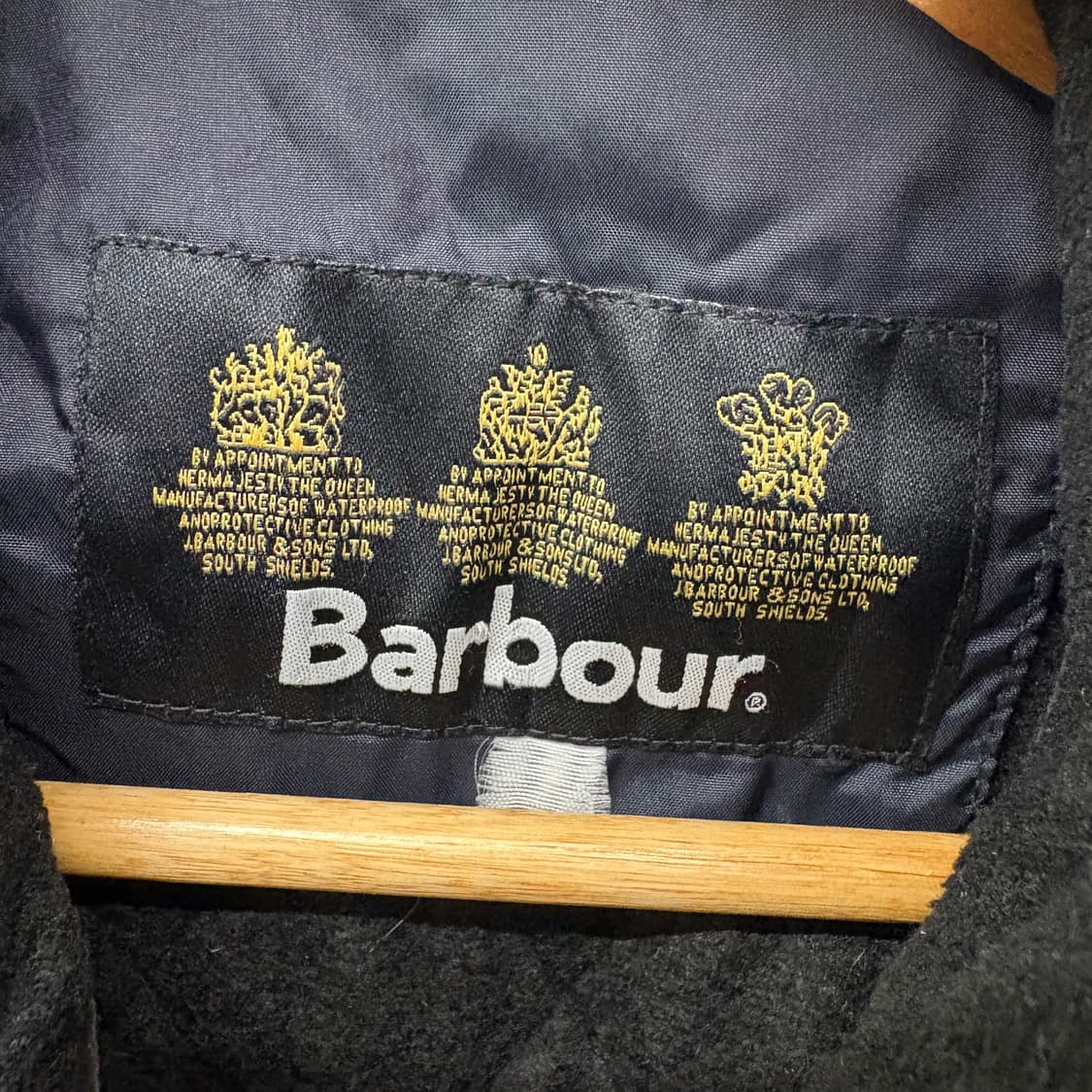 바버 인터내셔널 퀼팅 자켓 블랙 남성 L 상품이미지4