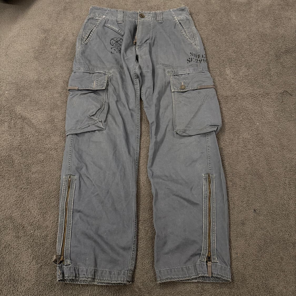 [ 정품/76-92 ] 리바이스 유틸리티 카고 팬츠 상품이미지2