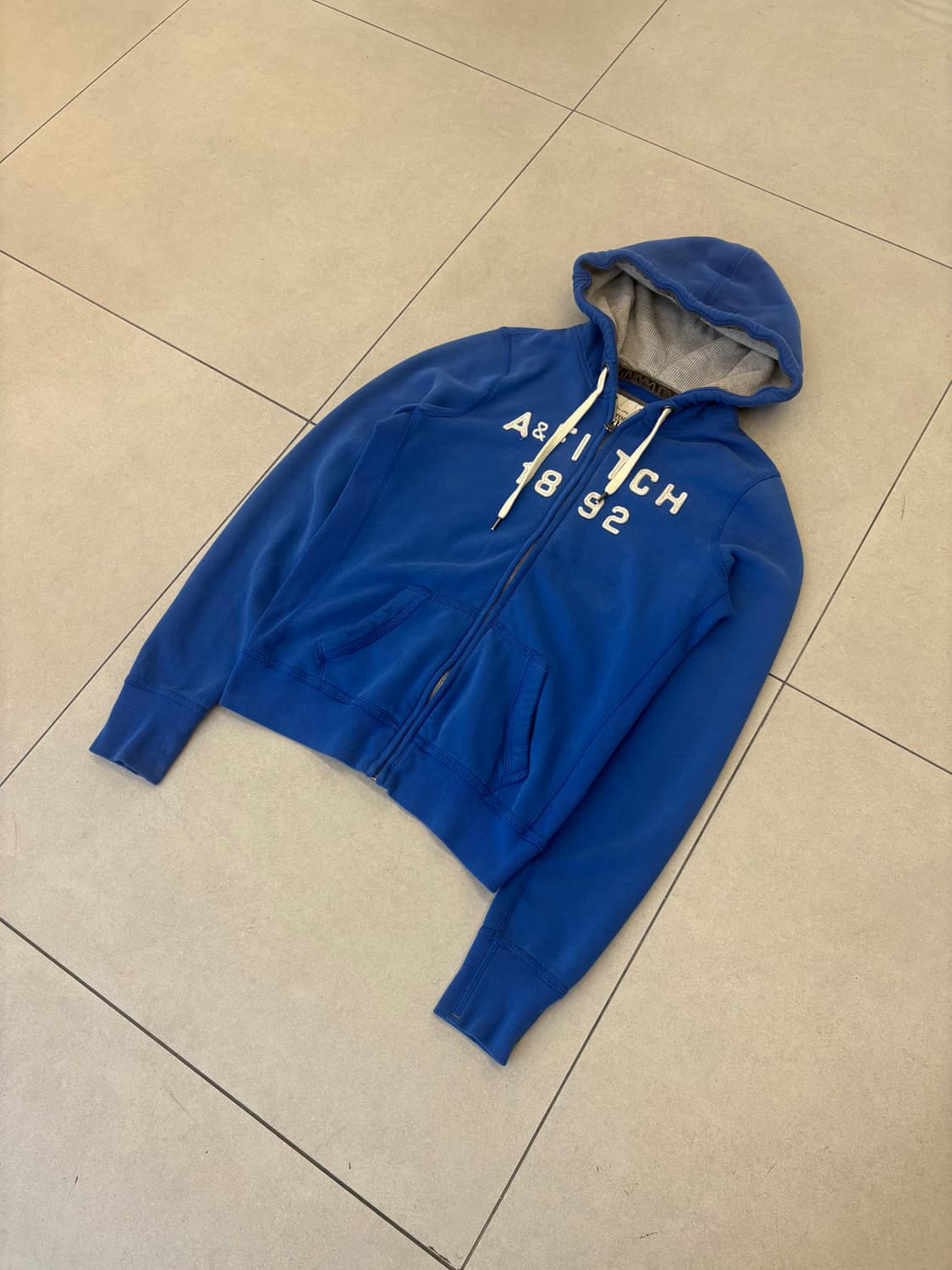 아베크롬비 1892 후드집업 블루 상품이미지5
