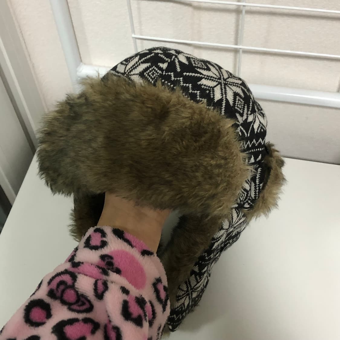 빈티지 군밤모자 퍼 트루퍼햇 털모자 상품이미지6