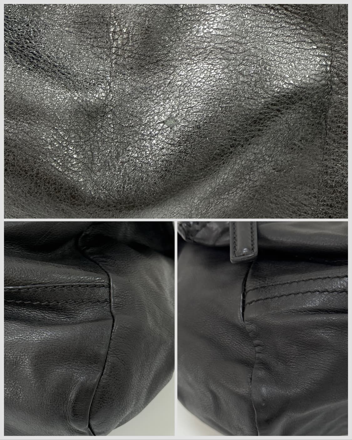 지방시 판도라 블랙 램스킨 숄더백 상품이미지7