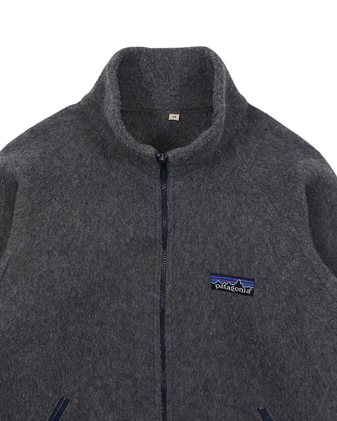 1980s USA 파타고니아 풀 집업 파일 플리스 자켓 빅택 빈티지 미제 상품이미지4