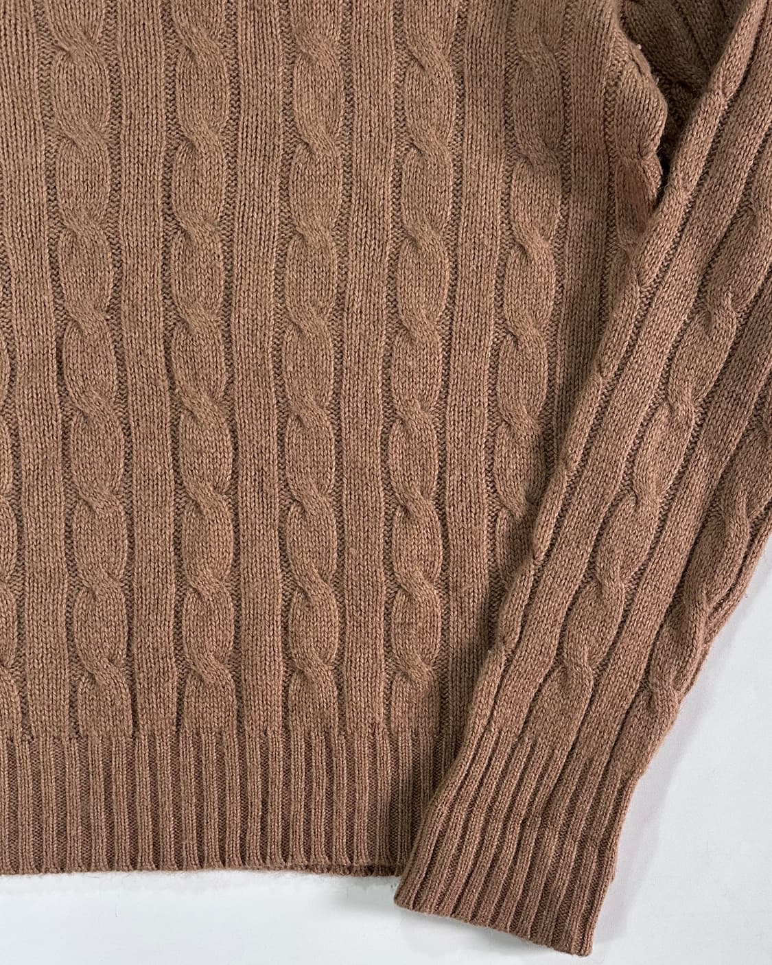 폴로 랄프로렌 카멜헤어 울 케이블 니트 (va.103) 상품이미지4