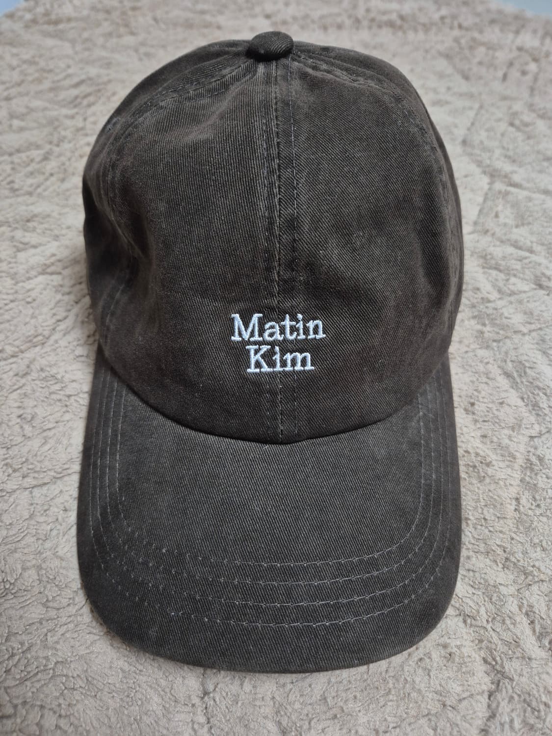 (F)마뗑킴 마틴 미니 로고 볼캡 브라운 상품이미지2